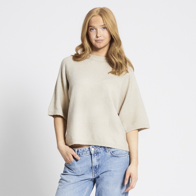 Strikket genser "Knitted Tee"